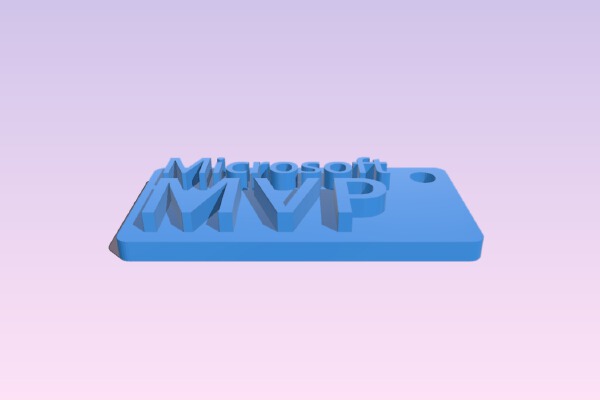 Microsoft MVP | 3d print model