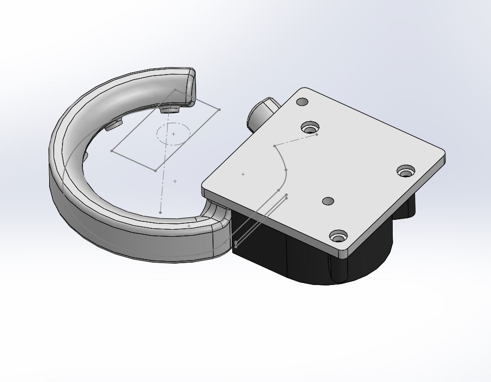 Zortrax radial fan duct