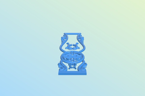 Table and chair pattern | 3d print model