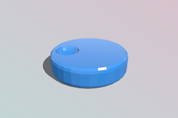 Wanhao-Di3-Jog-dial-knob | 3d print model