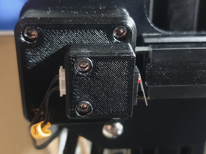 Ender 3 X axis cover (with a belt straightener)