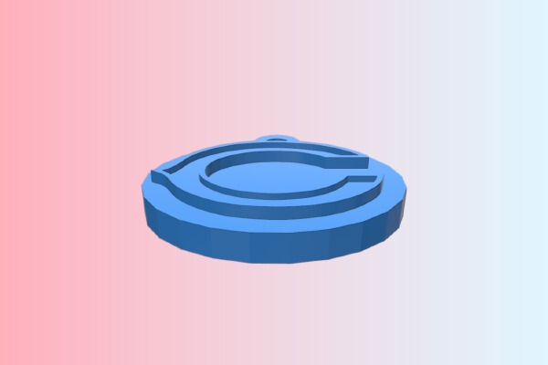Chicago Bears Keychain | 3d print model