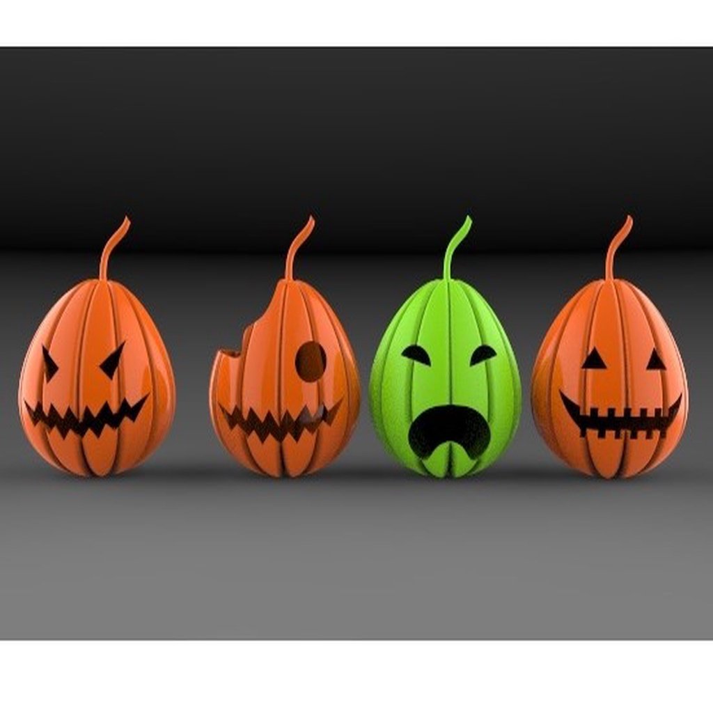 Hollow Halloween Pumpkin