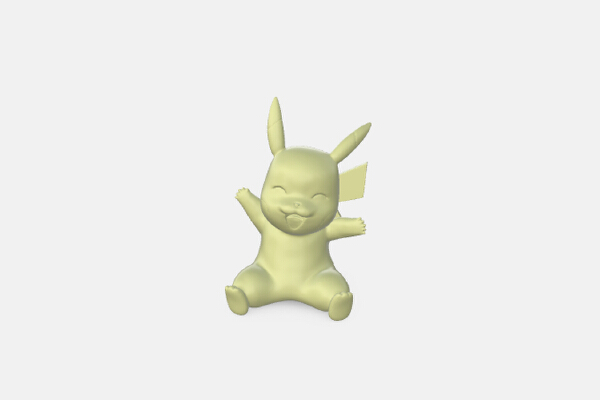 Pikachu (Pokemon) | 3d print model