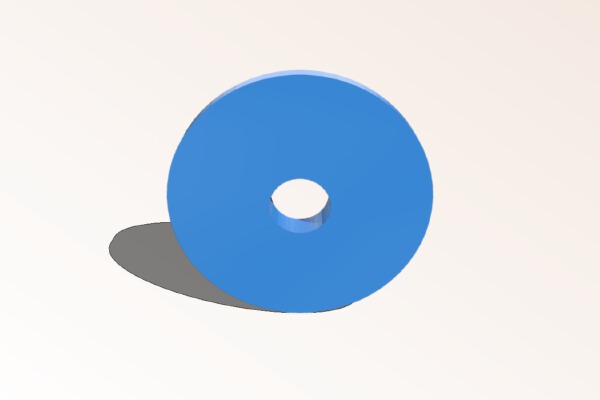 Universal spool holder _ base _ Roller | 3d print model