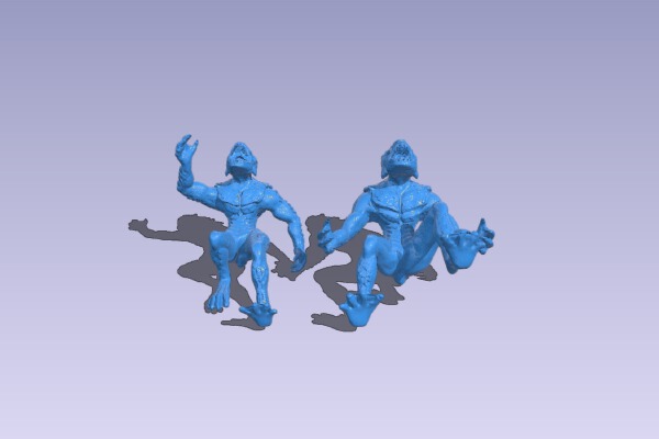 Fish men | 3d print model