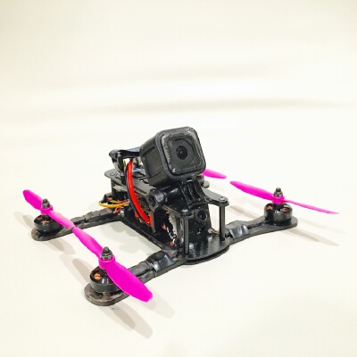 MQC ONE GoPro Session Mount - 30 degree | 3d print model