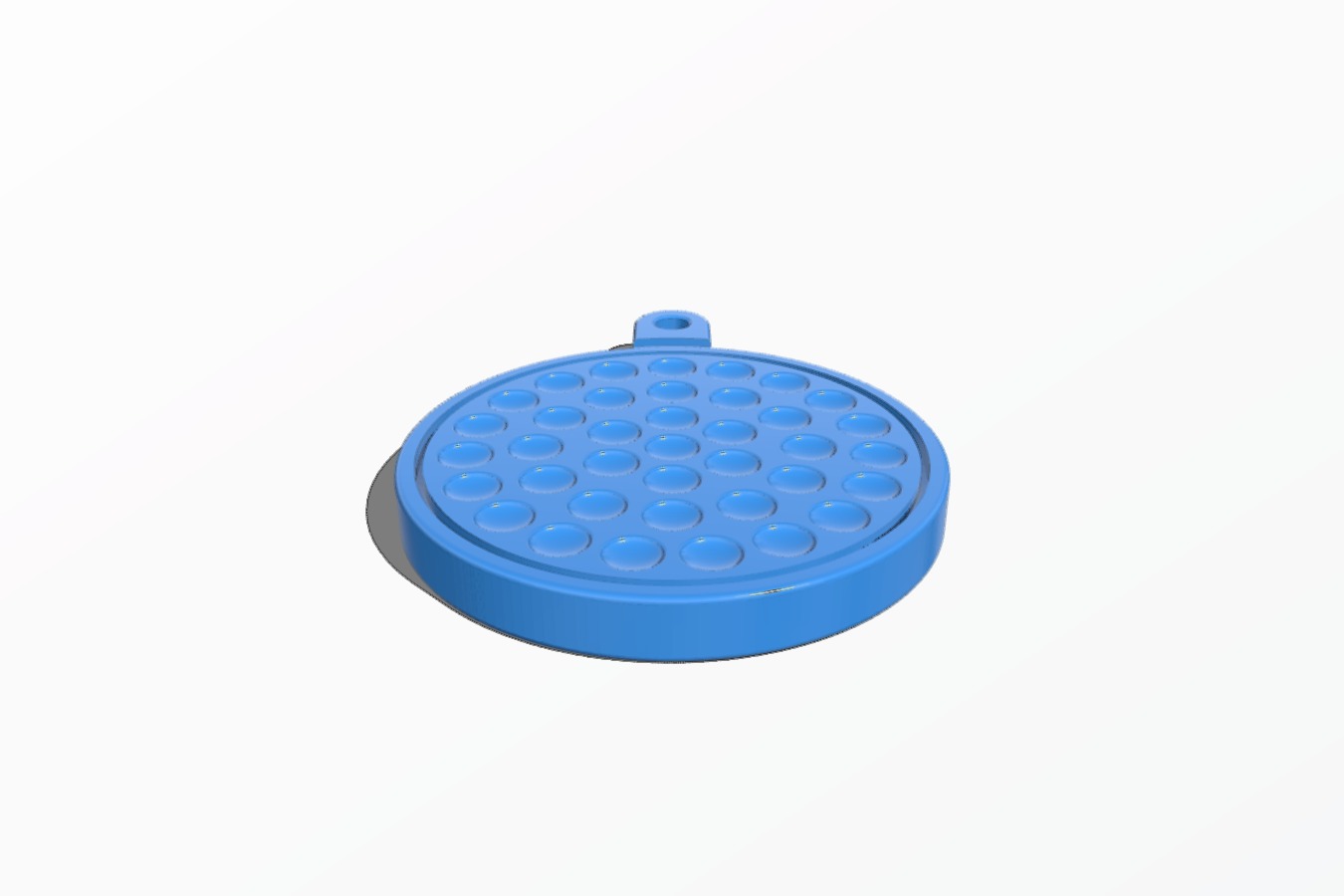 'Rotating' Golf Ball Key Fob