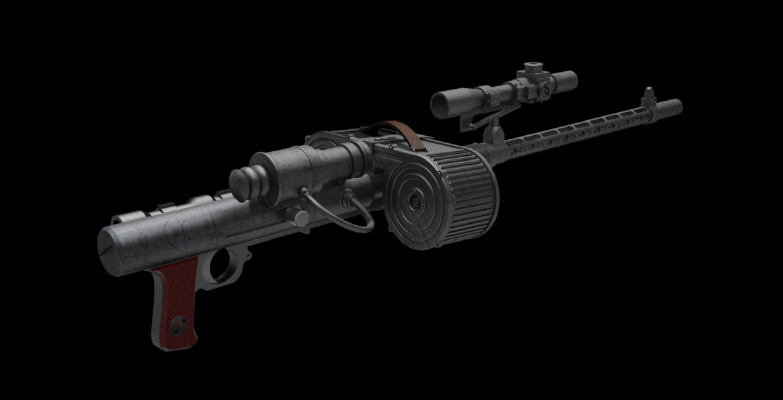 RT97C blaster rifle | 3d print model