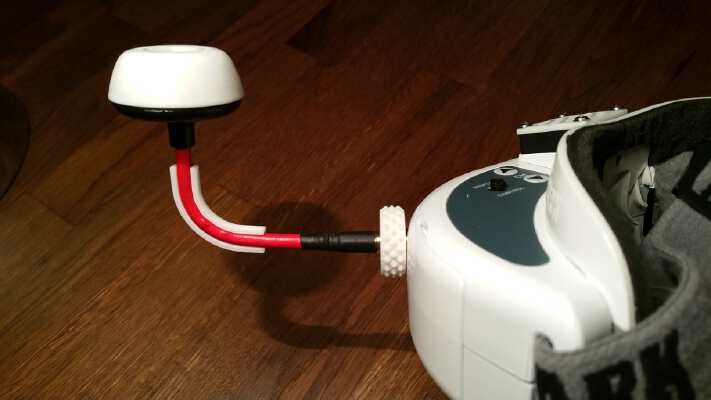 FPV Goggle antenna elbows | 3d print model