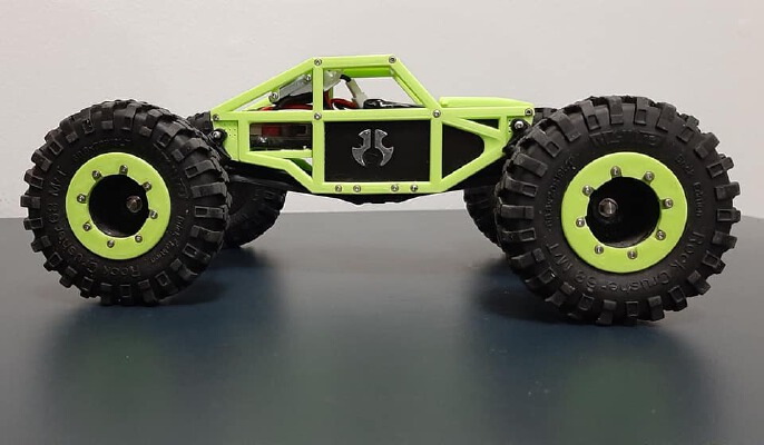 scx24 e1 stretched links | 3d print model