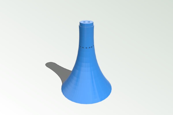 small lampshade (lamp cover) | 3d print model