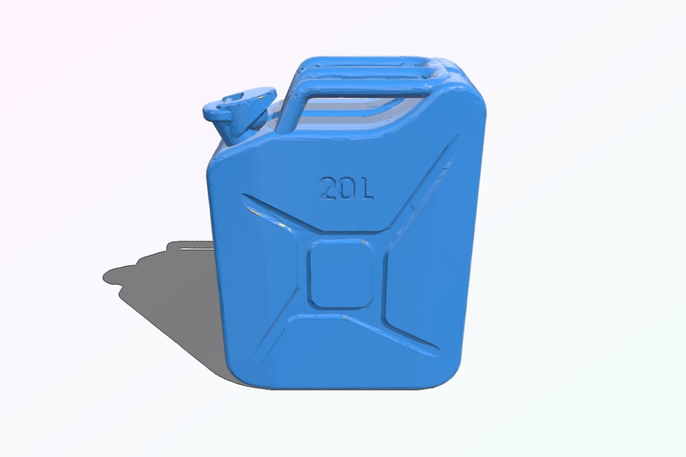 Gasoline Can Jerry Can GI Joe Classified Buzzer Scaled to 1_12 for 6" action figures