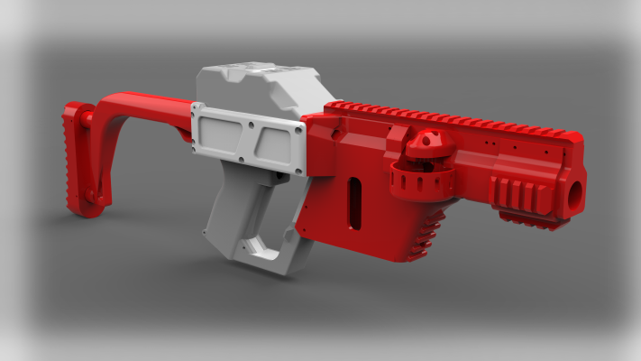 FDL 2V body kit- Official | 3d print model