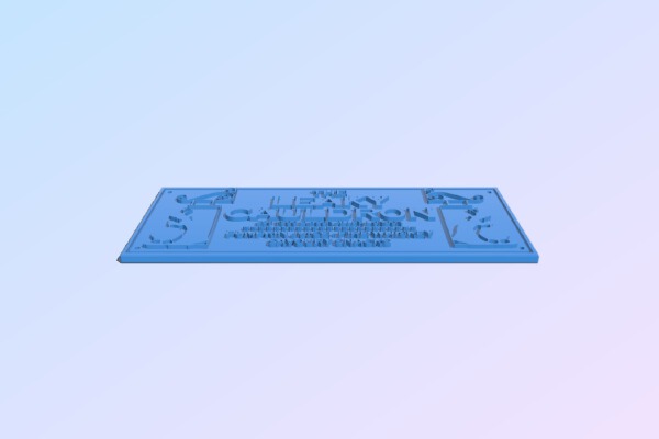 Leaky Cauldron Sign | 3d print model