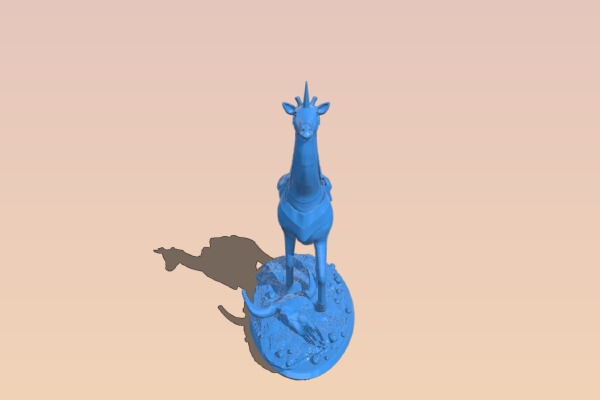 Armored Giraffe | 3d print model