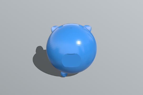 Cute rabbit pot | 3d print model