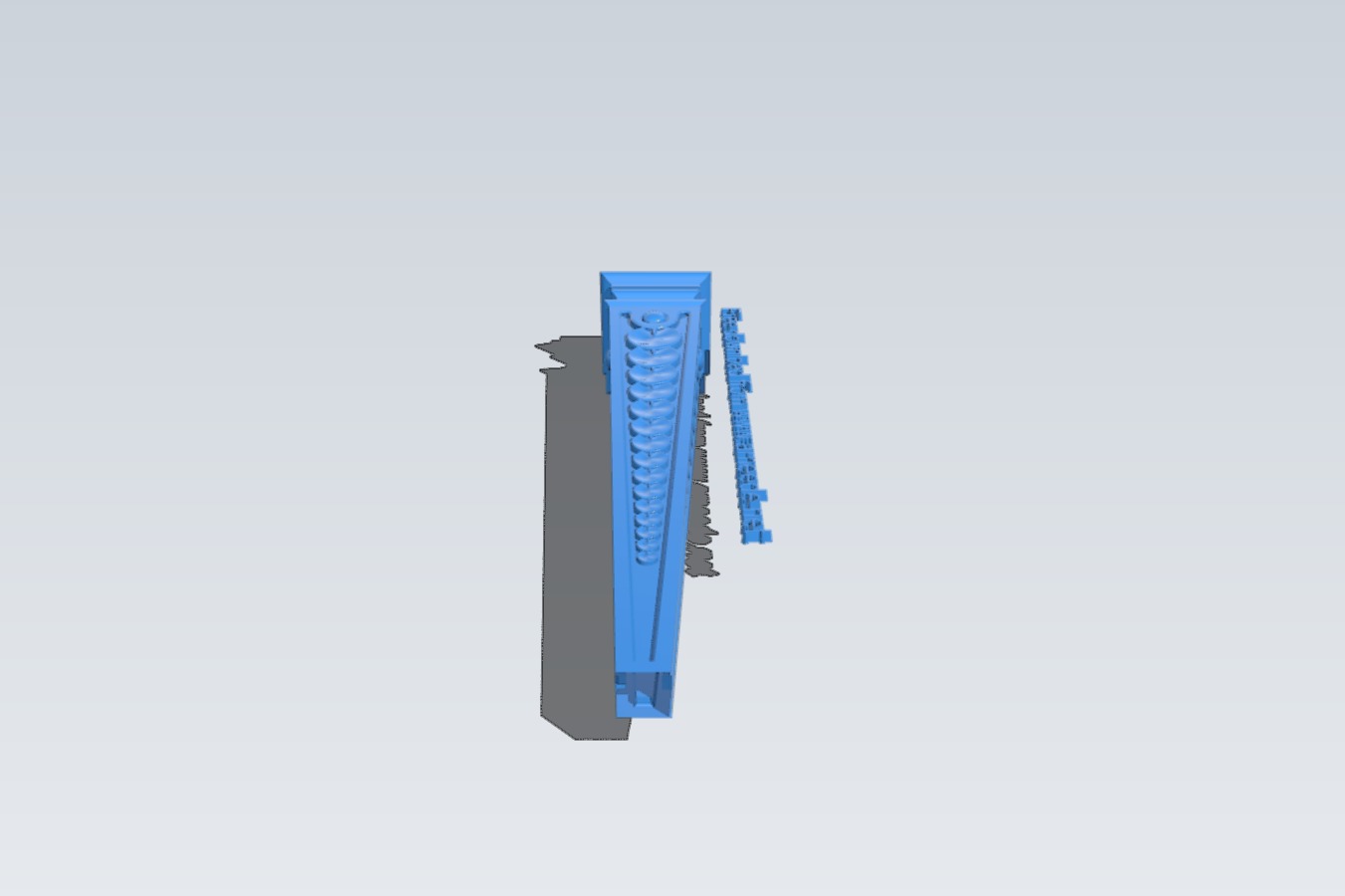 Table legs and chairs