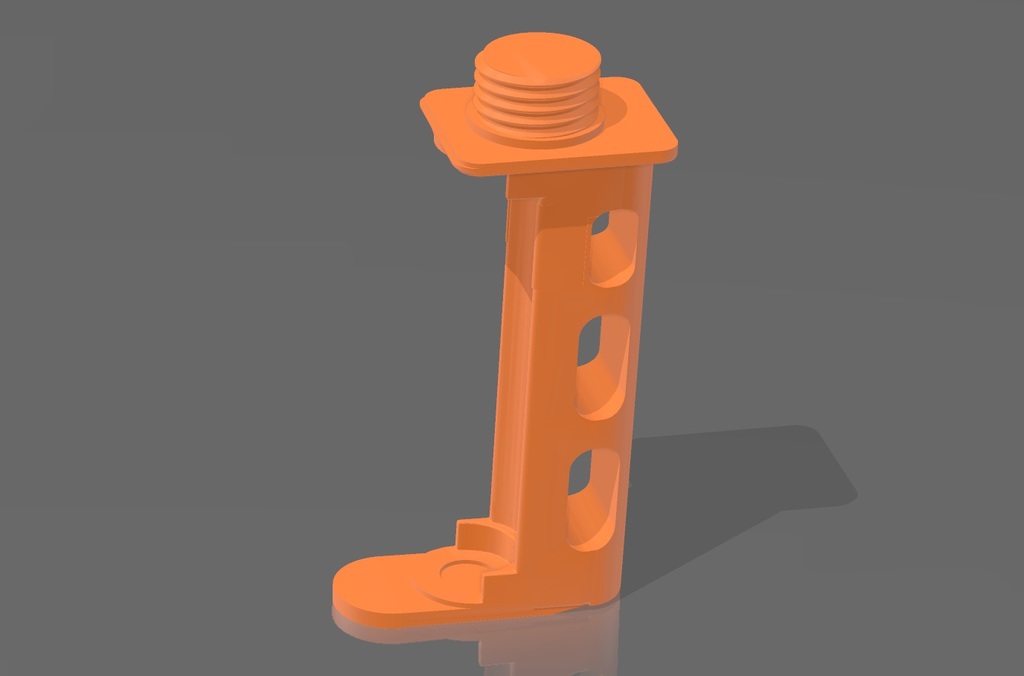 (rounded stopper) Creality (Ender 3, Ender 5) Filament holder 80mm spools