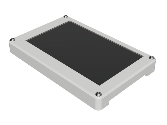 PanelDue 5" Slim display with seperate PCB box | 3d print model