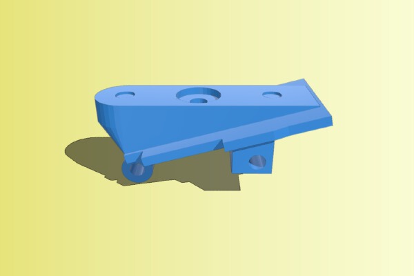 m249 para stock mount | 3d print model