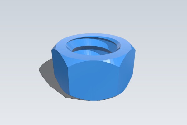 GoPro Nut for mounts | 3d print model