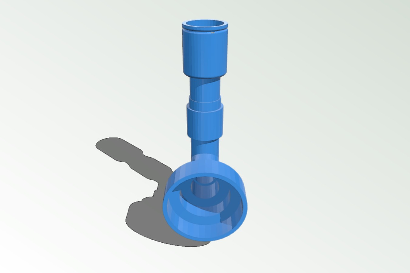 Nebulizer Mouthpiece Model