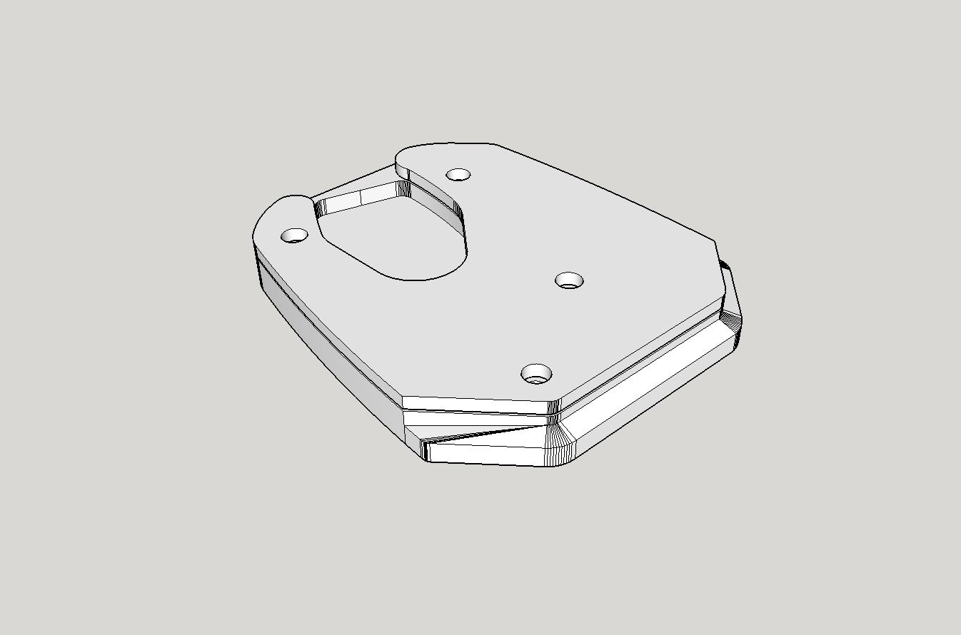 Side Stand Extension V-Strom 1000 (14-16) - UNTESTED