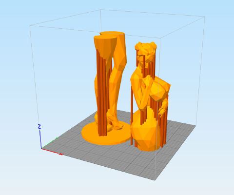Sexy edges figure | 3d print model