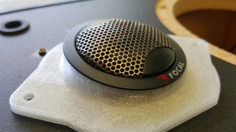 Audi A4 B8 Dash Tweeter Mounts
