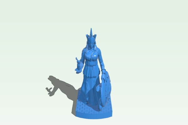 Saint Seiya Athena cloth statue 圣斗士星矢雅典娜圣衣像 | 3d print model