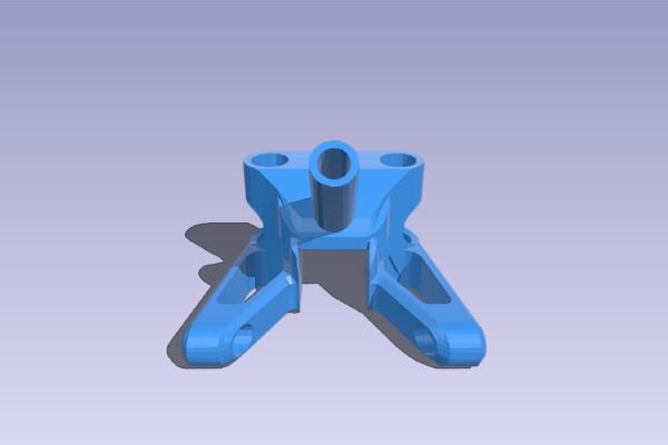 HGLRC Sector 5 Vista _ immortal t mount | 3d print model