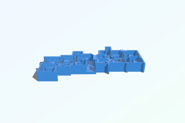 Floor Plan from Friends | 3d print model