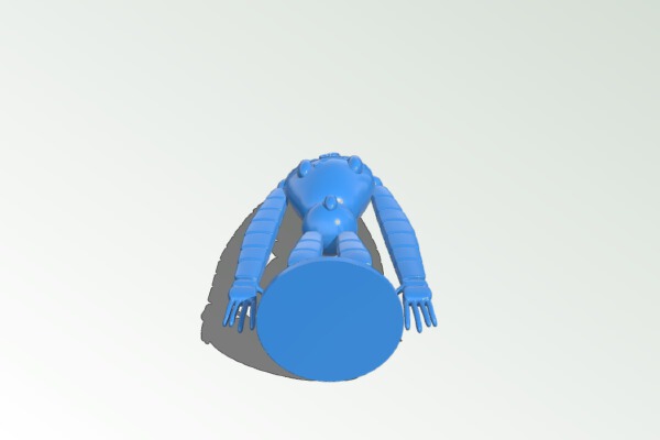 Castle In The Sky Robot | 3d print model