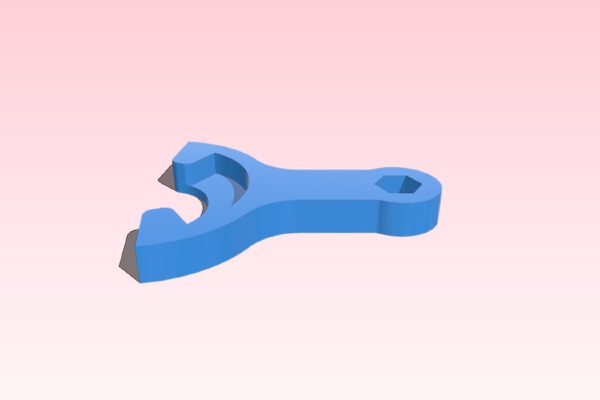 Multistar Baby Beast Motor Bell Wrench | 3d print model