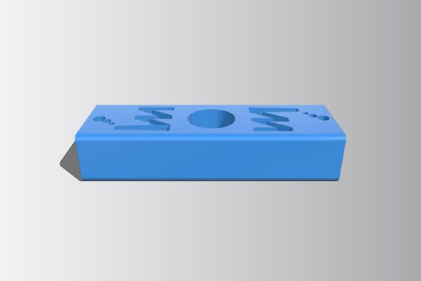 iMakr Jenga calibration block | 3d print model