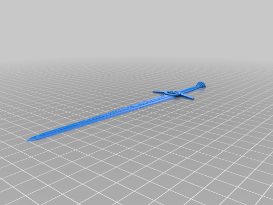 The Witcher Swords - FDM Split | 3d print model