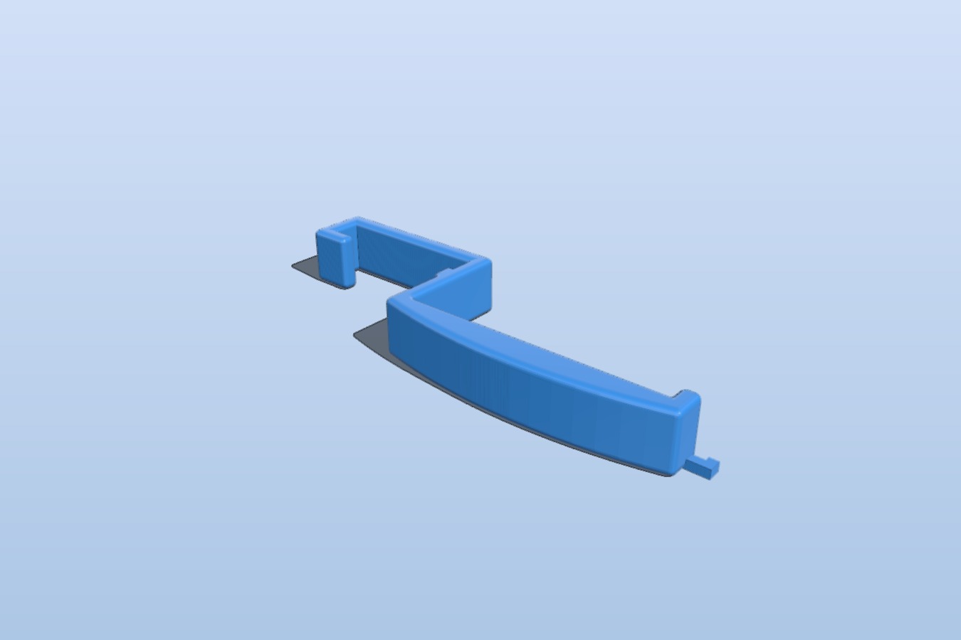 Blue Tape roll holder for TOM