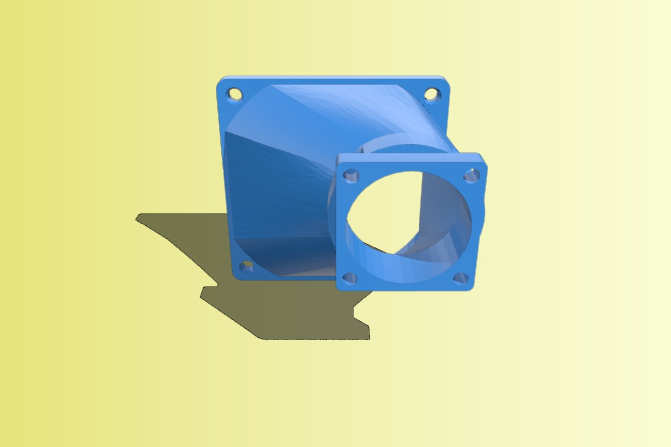 80mm to 40mm fan adapter for Velleman K8200