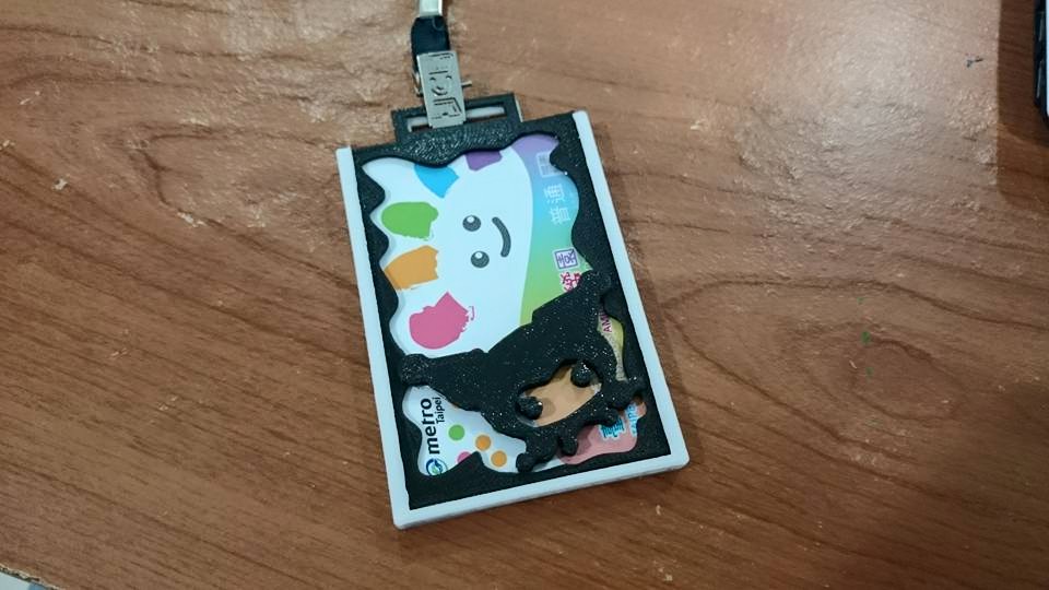 NECKLACE CARD HOLDER