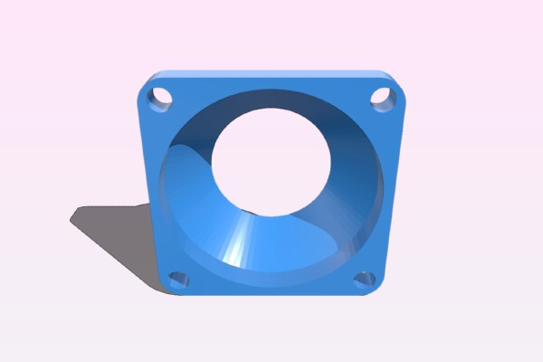 Metal Ubis Hot End Fan Shroud | 3d print model