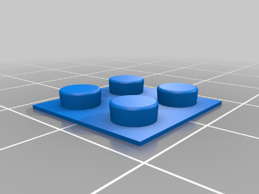 Lego© compatible Patches 025 | 3d print model