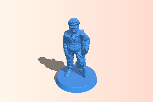Human male crutchy fixed | 3d print model