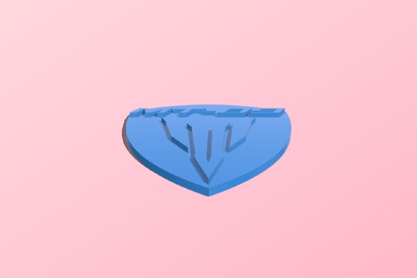 Logo MT-09 Yamaha | 3d print model