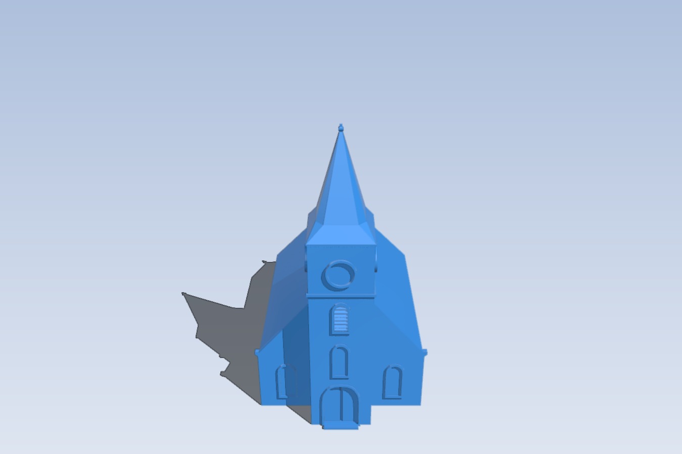 Church with tactile elements for education for VI