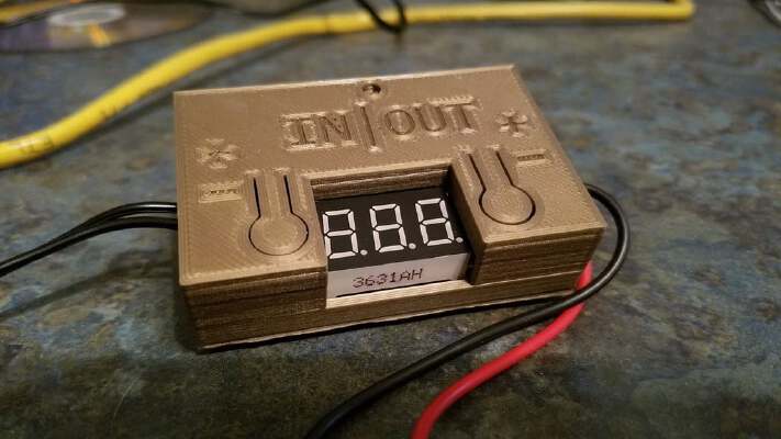 $1.50 Tiny Power Supply LM2596 | 3d print model