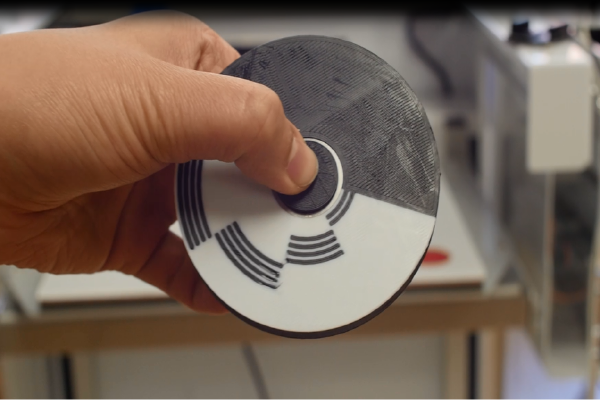 Multi-Color Benham's Disk | 3d print model