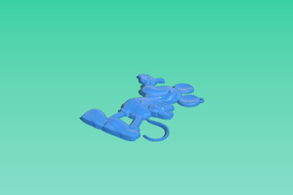 Mickey Mouse Keychain | 3d print model