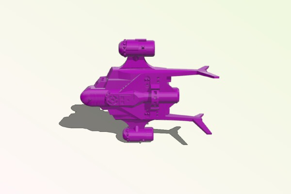 Firefly Board game Ships (extras) | 3d print model