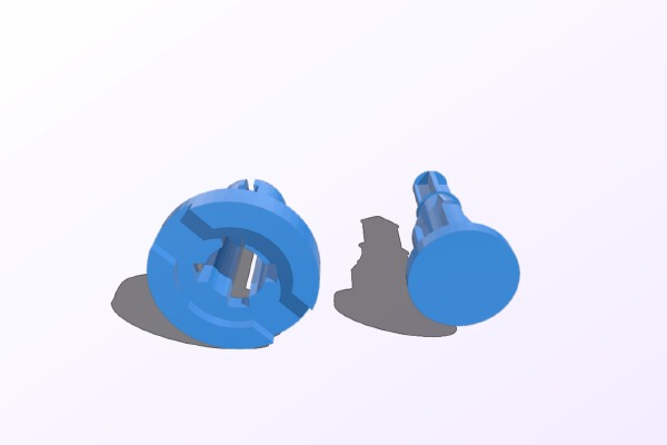 Push pin retainer for Acura RSX Type S | 3d print model